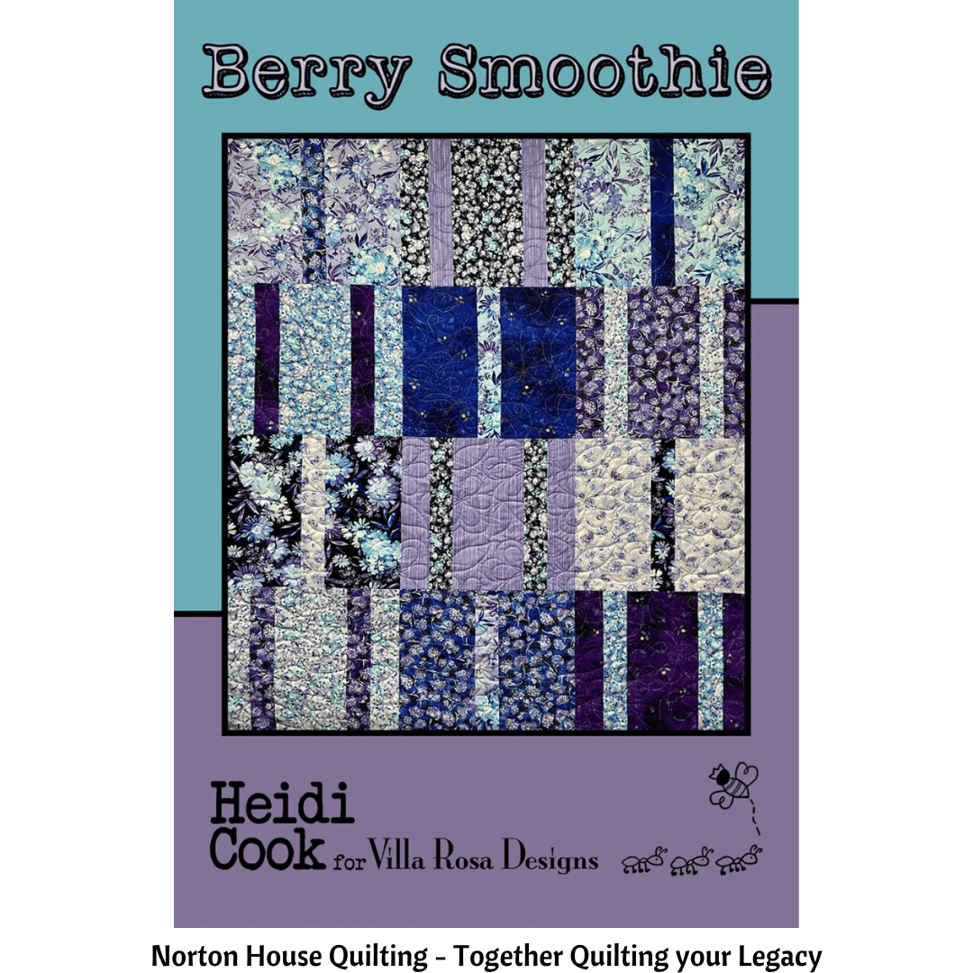 Berry Smoothie Quilt — Digital Quilt Pattern (PDF Download) ️ – Norton ...