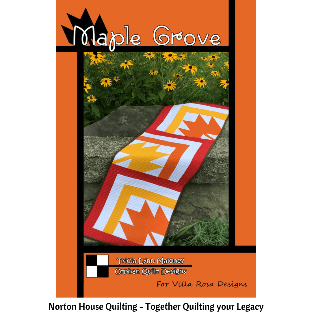 DIGITAL - Maple Grove Table Topper Pattern - Villa Rosa Designs