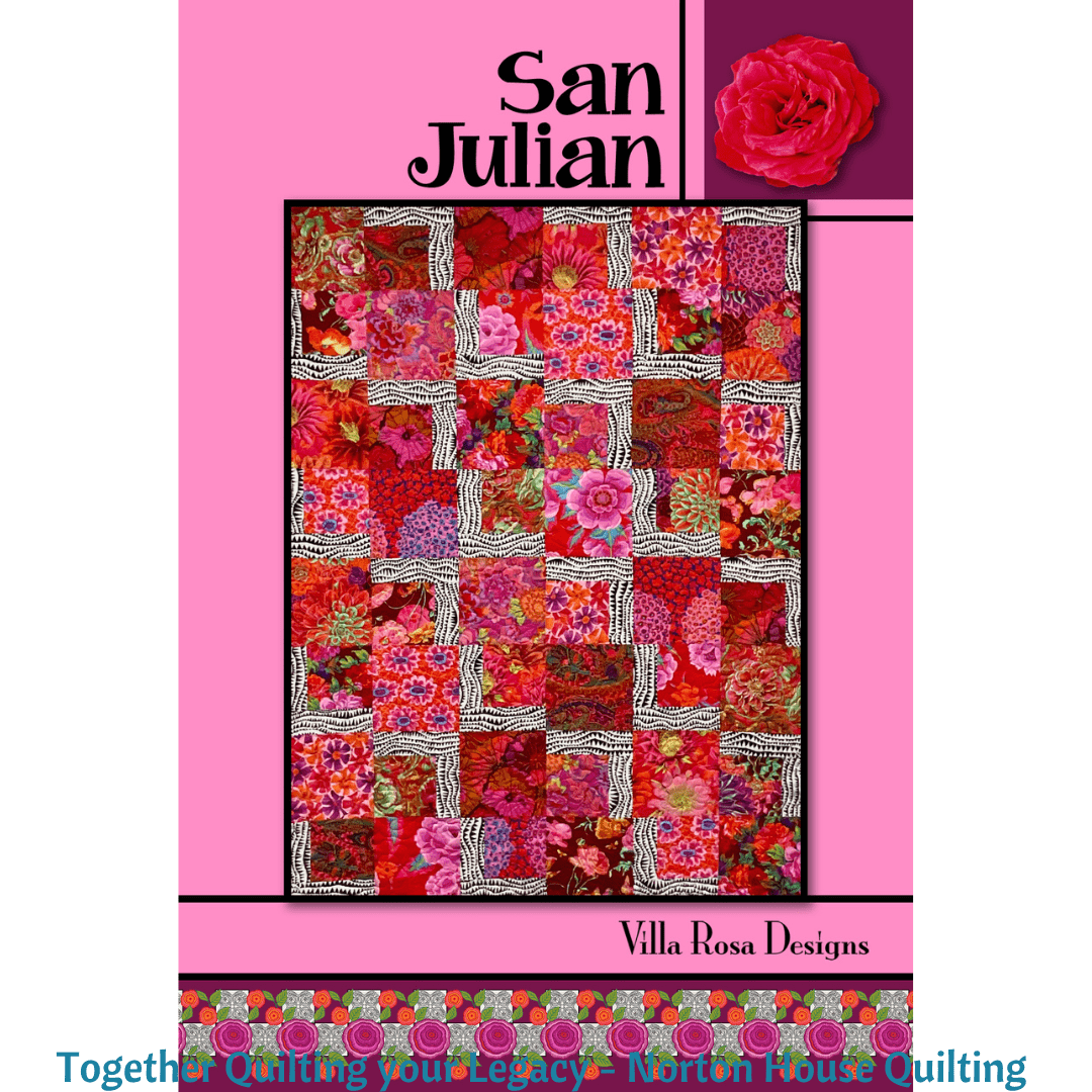 DIGITAL - San Julian Quilt Pattern - Villa Rosa Designs