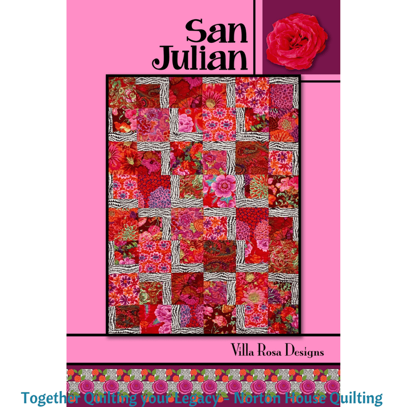 DIGITAL - San Julian Quilt Pattern - Villa Rosa Designs