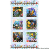 Hydrangea Garden Blocks 24in Digitally Printed - 5895-11 - Studio E - Flower Prints