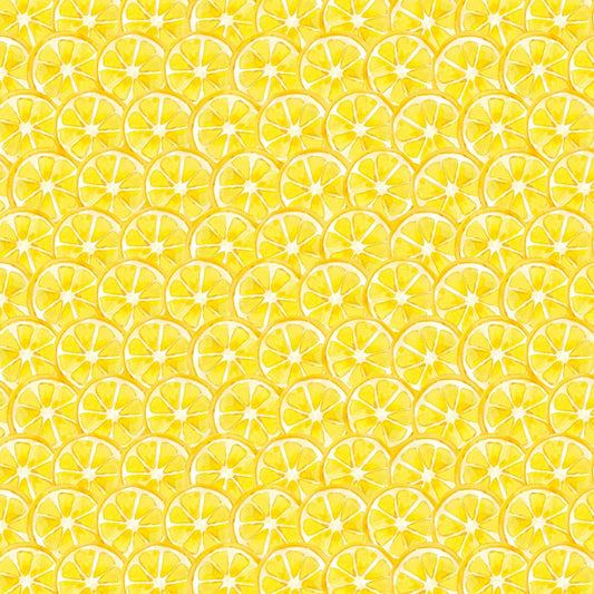Squeeze the Day - Yellow Citrus Slices - 42467-551 - Wilmington Prints