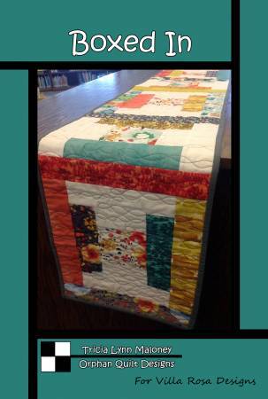 Boxed In Table Topper — Digital Pattern (PDF Download) ✂️ - Norton House Quilting