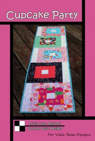 Cupcake Party Table Topper — Digital Pattern (PDF Download) ✂️ - Norton House Quilting