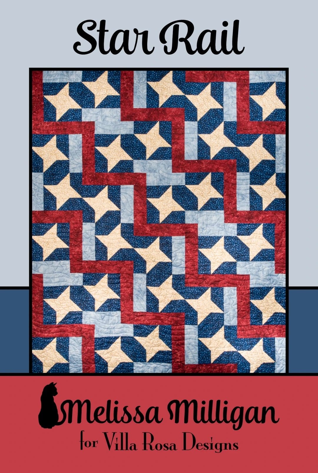 Star Rail — Digital Quilt Pattern (PDF Download) ✂️