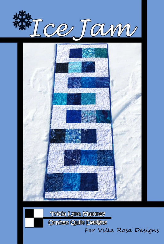 Ice Jam — Digital Table Topper Pattern (PDF Download) ✂️