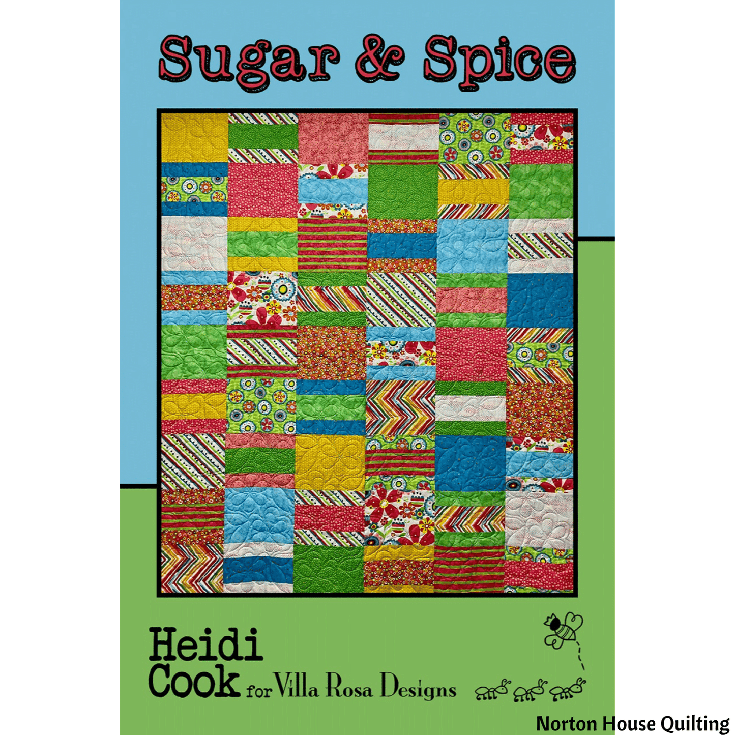 Sugar & Spice Quilt — Digital Quilt Pattern (PDF Download) ✂️ - Norton House Quilting