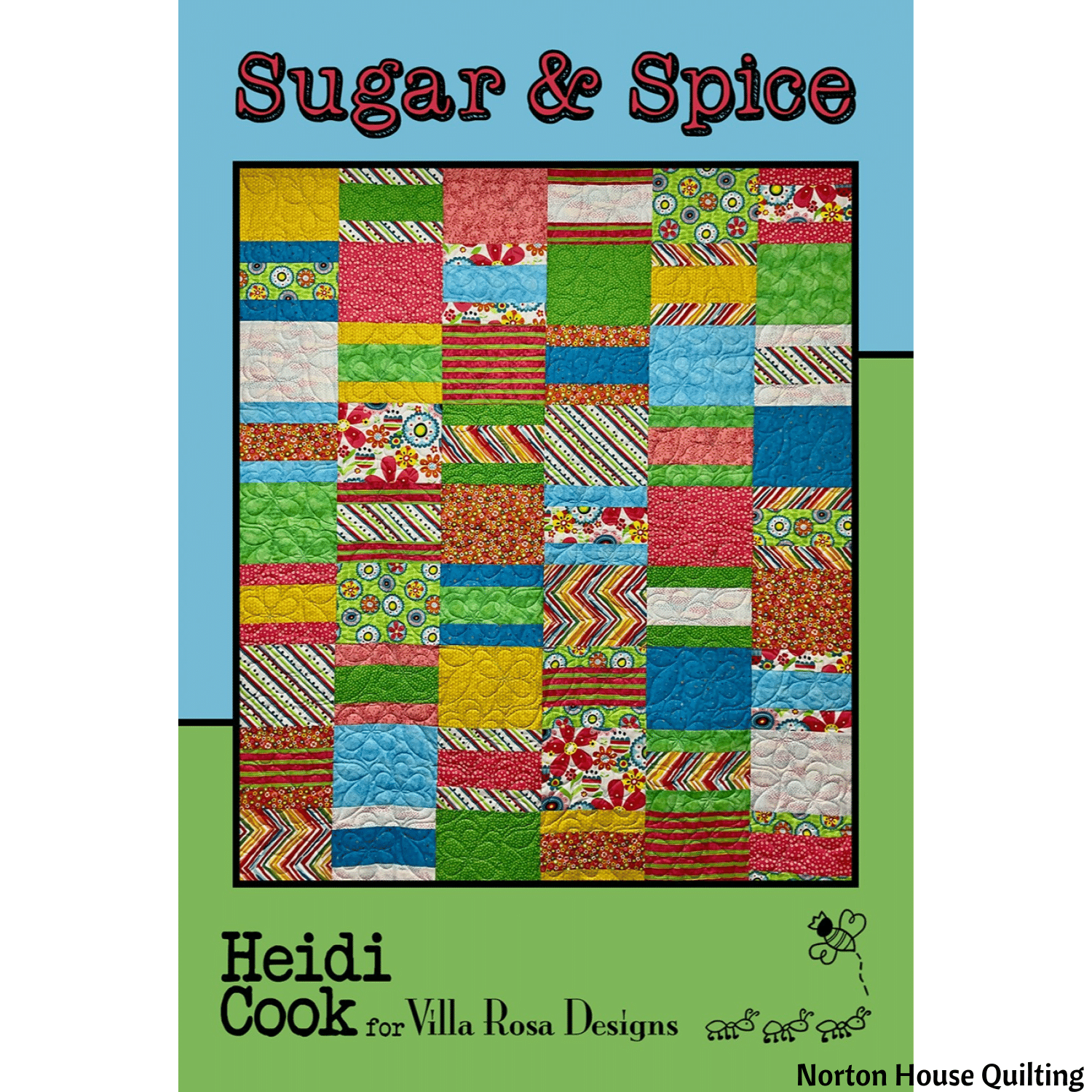 Sugar & Spice Quilt — Digital Quilt Pattern (PDF Download) ✂️ - Norton House Quilting
